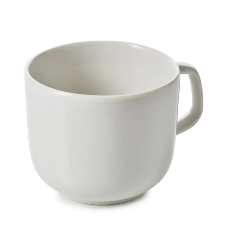 Tasse à thé rond Blanc albâtre porcelaine culinaire 20 cl Ø 8,5 cm Madeleine Revol Prix Choc