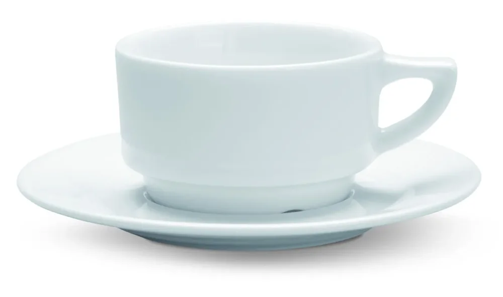 Tasse à expresso rond blanc porcelaine 9 cl Ø 7 cm Cafett Pro.mundi Achat Immédiat