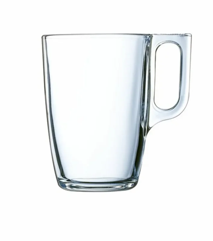 Acheter En Ligne Mug rond transparent verre trempé 32 cl Ø 10,66 cm Voluto Arcoroc