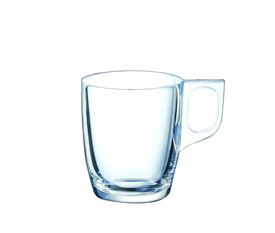 Tasse à expresso rond transparent verre trempé 9 cl Ø 8,4 cm Voluto Arcoroc Achat Immédiat