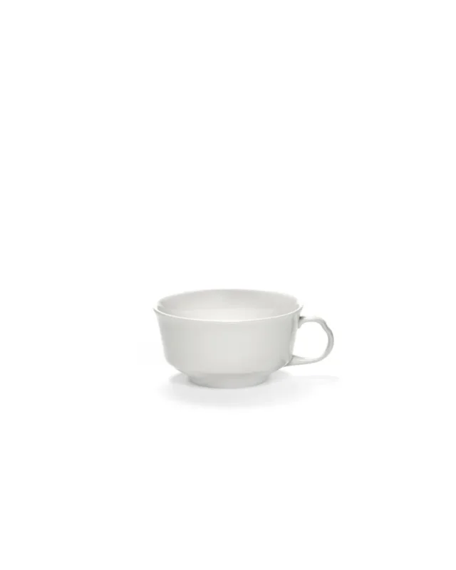 Tasse à café rond blanc porcelaine 19 cl Ø 11,3 cm Silhouette Serax Offre Exclusive