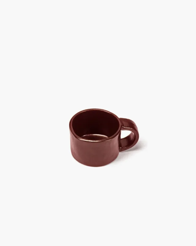 Tasse à ristretto rond Venetian red grès émaillé 6 cl 7,5 cm La Mère Serax Offre Du Jour