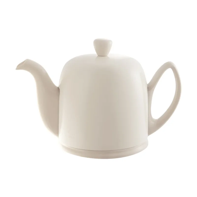 Prix Cassé Théière avec couvercle rose porcelaine 70 cl Salam Degrenne
