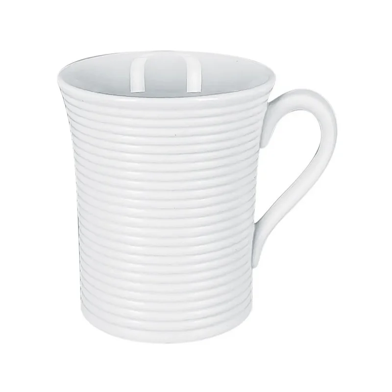 Tasse à expresso rond blanc porcelaine vitrifiée 9 cl Ø 5,8 cm EvolutionRak Populaire