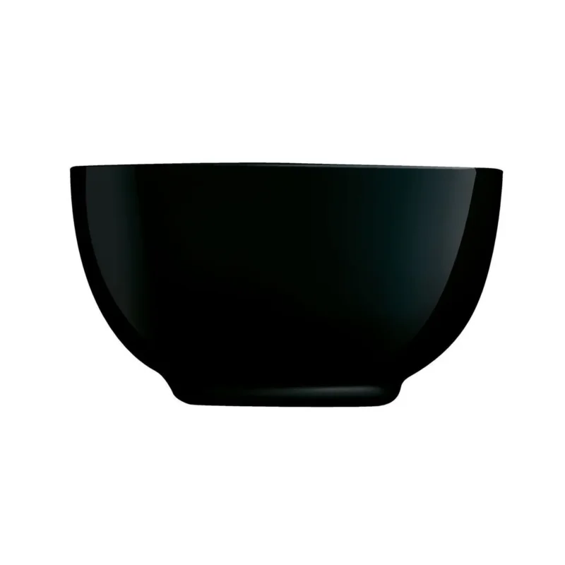 Bol rond noir verre trempé Ø 14,5 cm Diwali Luminarc Pas Cher
