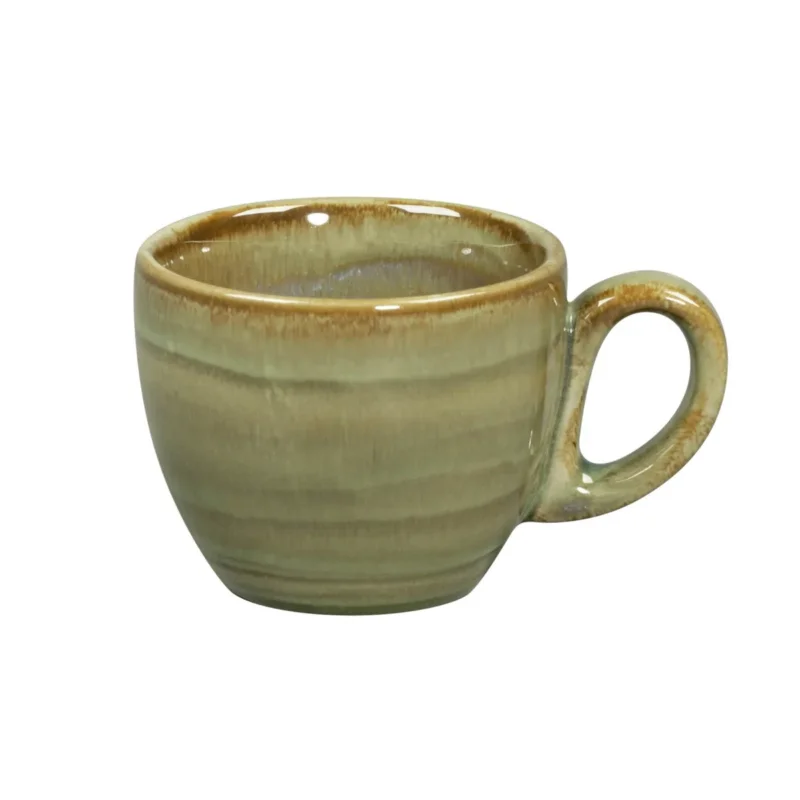 Tasse à expresso Emerald porcelaine vitrifiée 8 cl Ø 6,5 cm Rakstone Spot Rak Marque