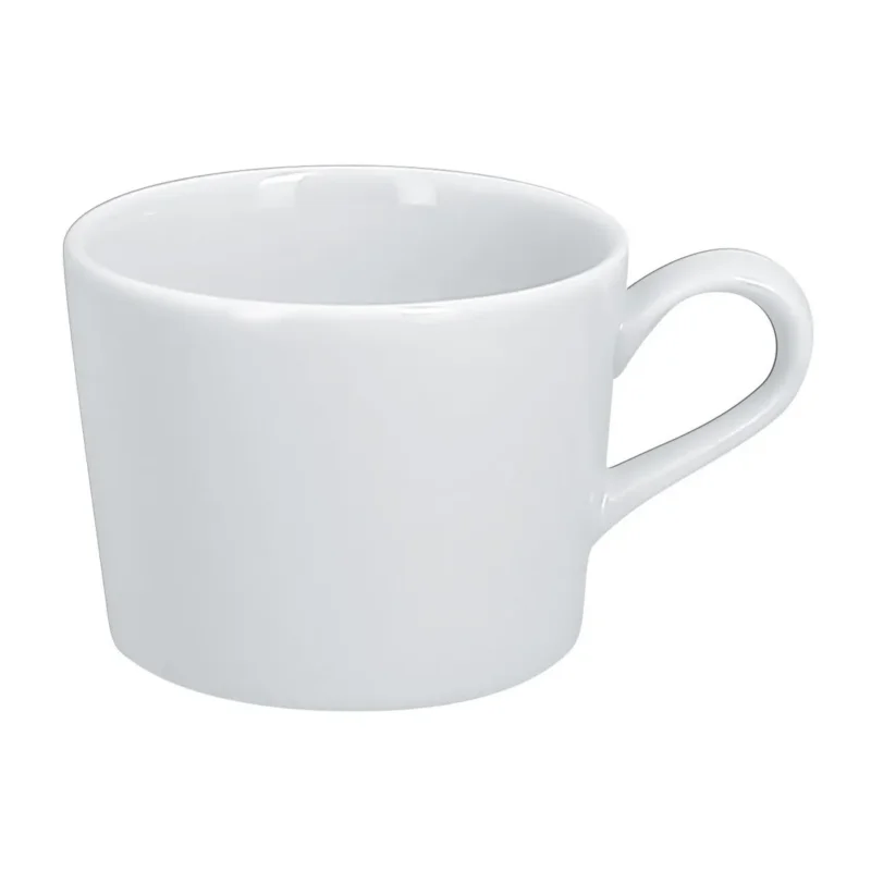 Tasse à thé blanc porcelaine vitrifiée 20 cl Ø 7,9 cm Access Rak Offre Du Jour