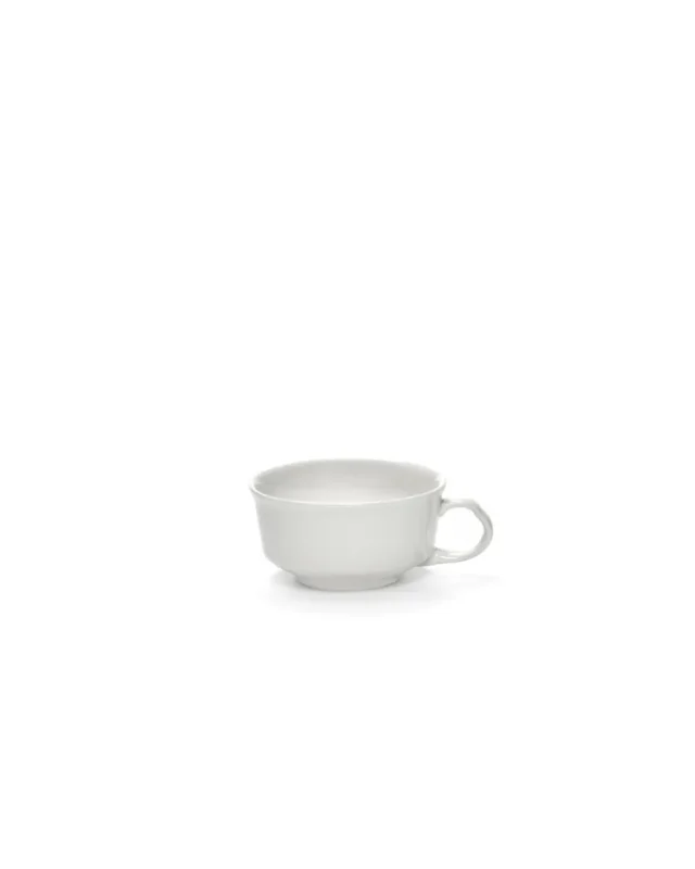 Tasse à espresso rond blanc porcelaine 10 cl Ø 8,8 cm Silhouette Serax Dernière Chance