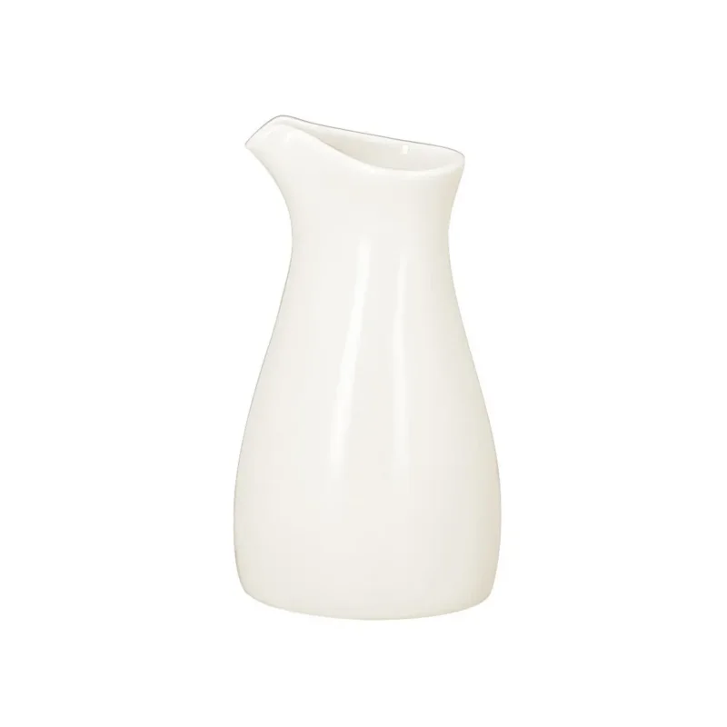 Crémier ivoire porcelaine vitrifiée 8,5 cl 5,7 cm Swirls Rak Bon Plan
