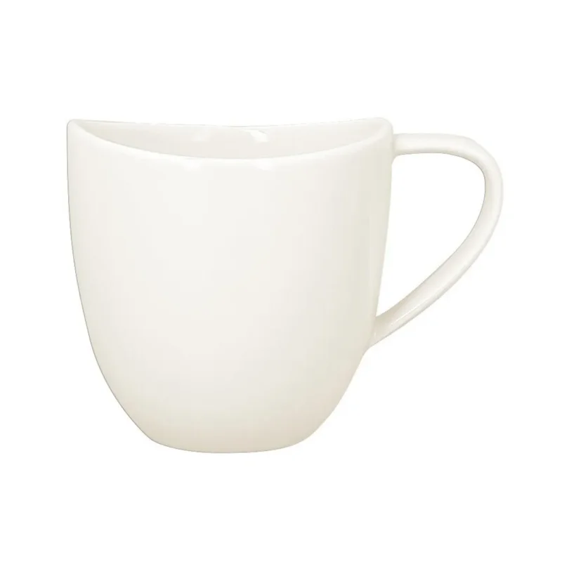 Tasse à café ivoire porcelaine vitrifiée 15 cl Ø 7 cm Swirls Rak Solde