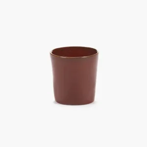 Meilleur Prix Tasse à café sans anse rond Venetian red grès émaillé 13 cl Ø 7 cm La Mère Serax