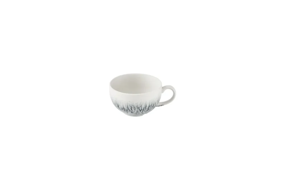 Acheter Direct Tasse à cappuccino rond Black porcelaine vitrifiée 35 cl Ø 11 cm Inked Lume Churchill