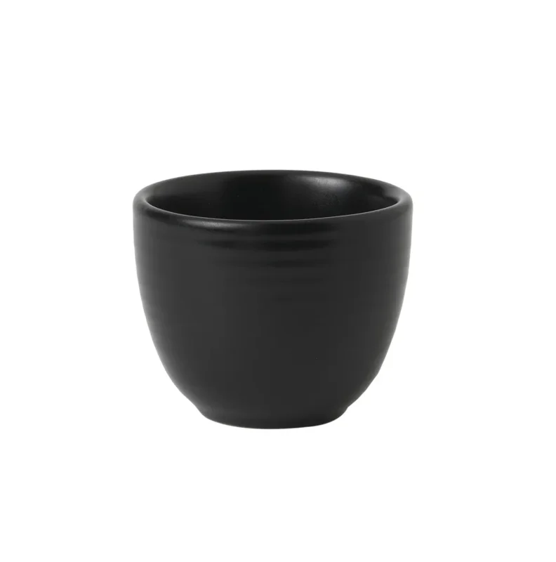 Retour Gratuit Tasse à espresso noir porcelaine 7 cl Ø 6,3 cm Evo Jet Dudson