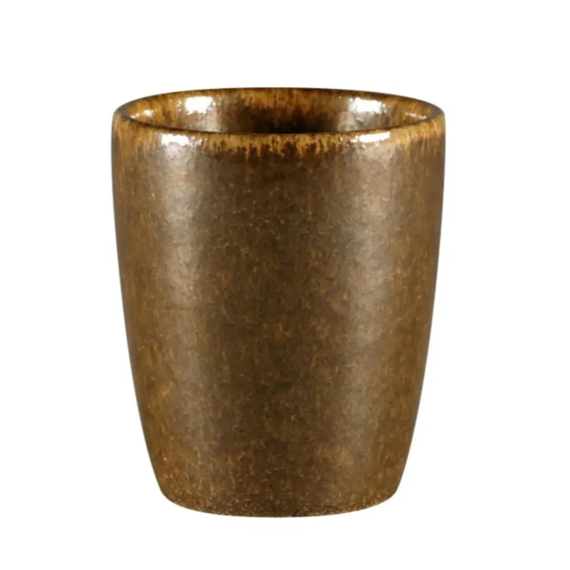 Gobelet expresso bronze porcelaine vitrifiée 9 cl Ø 5,8 cm Rakstone Ease Rak Livraison Gratuite