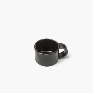 Expédié Aujourd’hui Tasse à ristretto rond ébène grès émaillé 6 cl 7,5 cm La Mère Serax