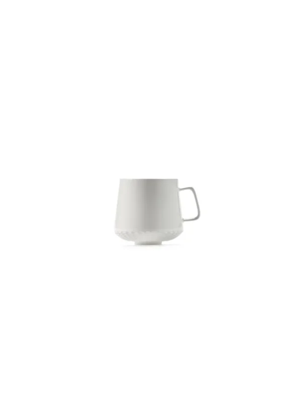 Tasse à cappuccino rond blanc porcelaine bone china Ø 8,5 cm Nido Serax Dernière Chance