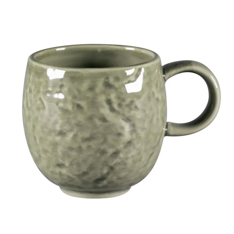 Tasse à espresso steel porcelaine vitrifiée 10 cl Ø 6 cm Krush Rak Prix Promo