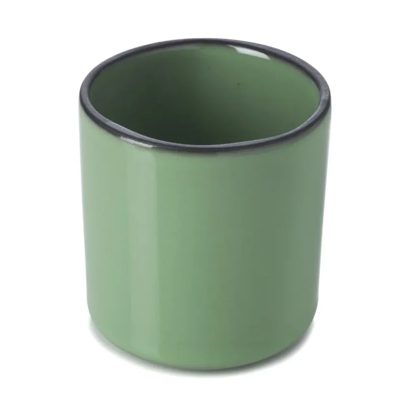 Gobelet expresso rond vert porcelaine culinaire 8 cl Ø 5,8 cmCaractère Revol Quantité Limitée
