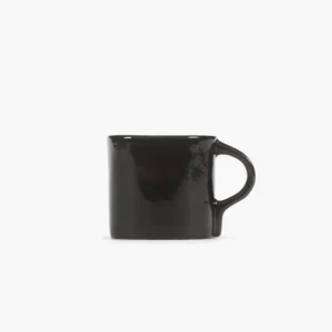 Tasse à espresso rond ébène grès émaillé 11 cl 8 cm La Mère Serax Nouvelle Collection