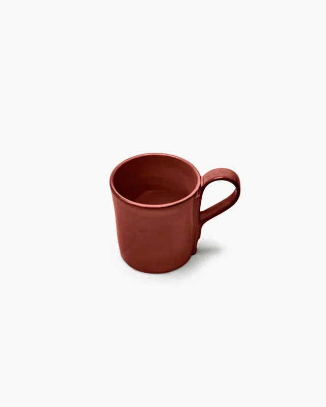 Tasse à café rond Venetian red grès émaillé 13 cl 10 cm La Mère Serax Expédié Aujourd’hui