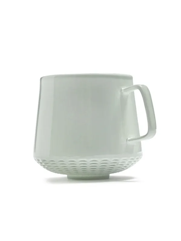Tasse à cappuccino rond vert porcelaine bone china Ø 8,5 cm Nido Serax Prix Réduit