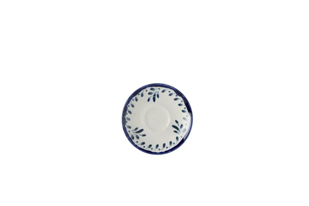 Dernier Modèle Sous tasse rond terracotta porcelaine vitrifiée Ø 11,8 cm Harvest Mediterranean Dudson