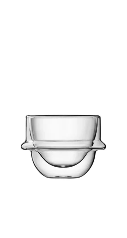 Dernier Modèle Gobelet double paroi verre borosilicate 9 cl Ø 8,2 cm Thermic Glass Luigi Bormioli