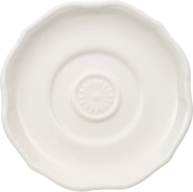 Prix Choc Sous tasse expresso blanc porcelaine Ø 12 cm La Scala Villeroy & Boch