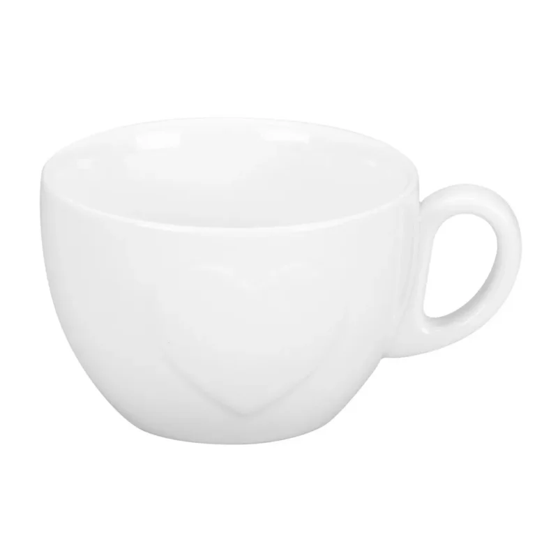 Prix Réduit Tasse à café / thé blanc porcelaine 23 cl Ø 9,4 cmCliché Rak