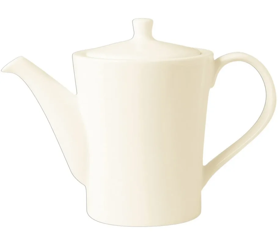 Cafetière rond ivoire porcelaine vitrifiée 35 cl Ø 8,7 cm Fine Dine Rak Top Vente