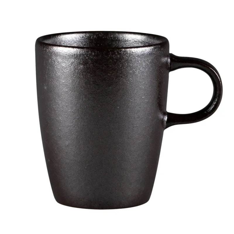 Promotion Saisonnière Tasse à café rond Forge porcelaine vitrifiée 20 cl Ø 7 cm Rakstone Ease Rak