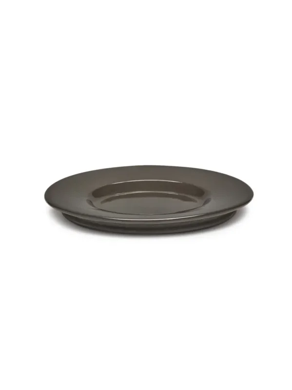 Commande En Gros Sous tasse à café rond Slate porcelaine Ø 13 cm Dune Serax