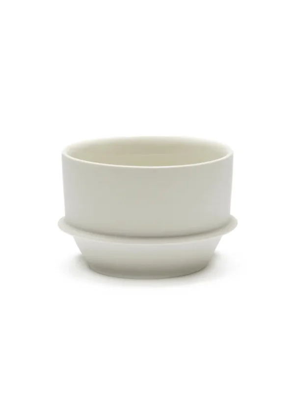 Tasse à café rond Alabaster porcelaine 20 cl Ø 9 cm Dune Serax Vente Flash