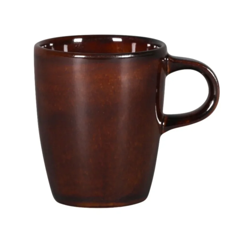 Tasse à expresso rond cuivre porcelaine vitrifiée 9 cl Ø 5,8 cm Rakstone Ease Rak Produit De Marque