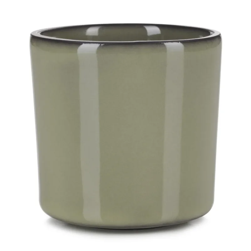 Gobelet expresso rond vert porcelaine culinaire 8 cl Ø 5,8 cmCaractère Revol Vente Flash