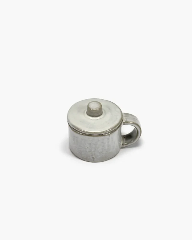 Tasse à espresso rond écru grès émaillé 11 cl 8 cm La Mère Serax Nouvel Arrivage