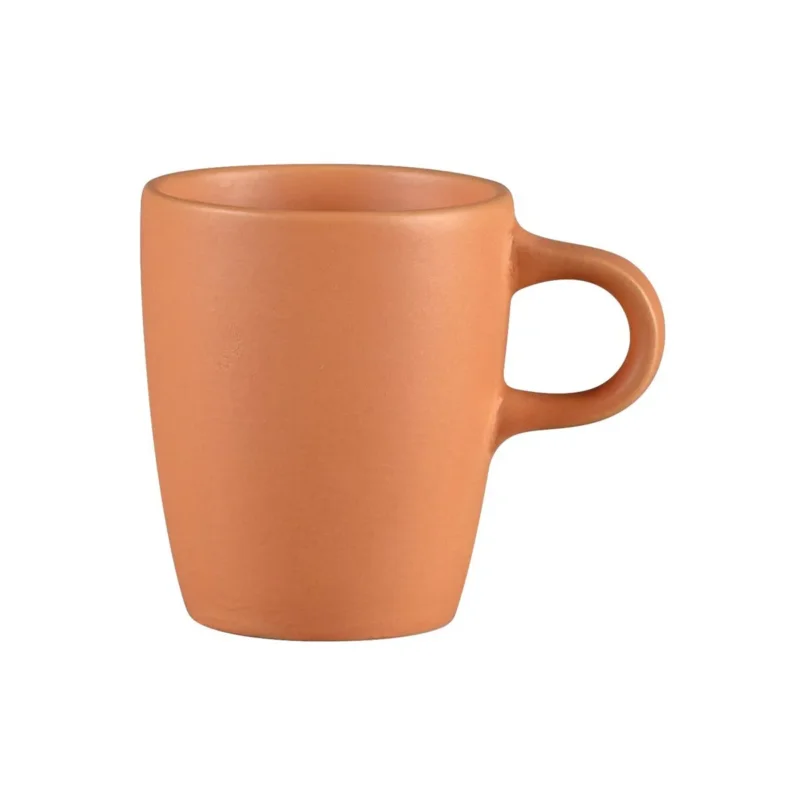 Tasse à espresso rond Tero Décor Prima porcelaine 9 cl Ø 5,8 cm Earth Rak Commande En Gros