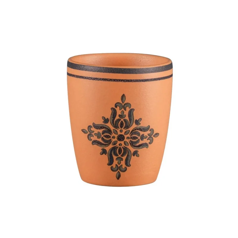 Tasse à café sans anse rond Tero Décor Ostia porcelaine 20 cl Ø 7 cm Earth Rak Prix Choc