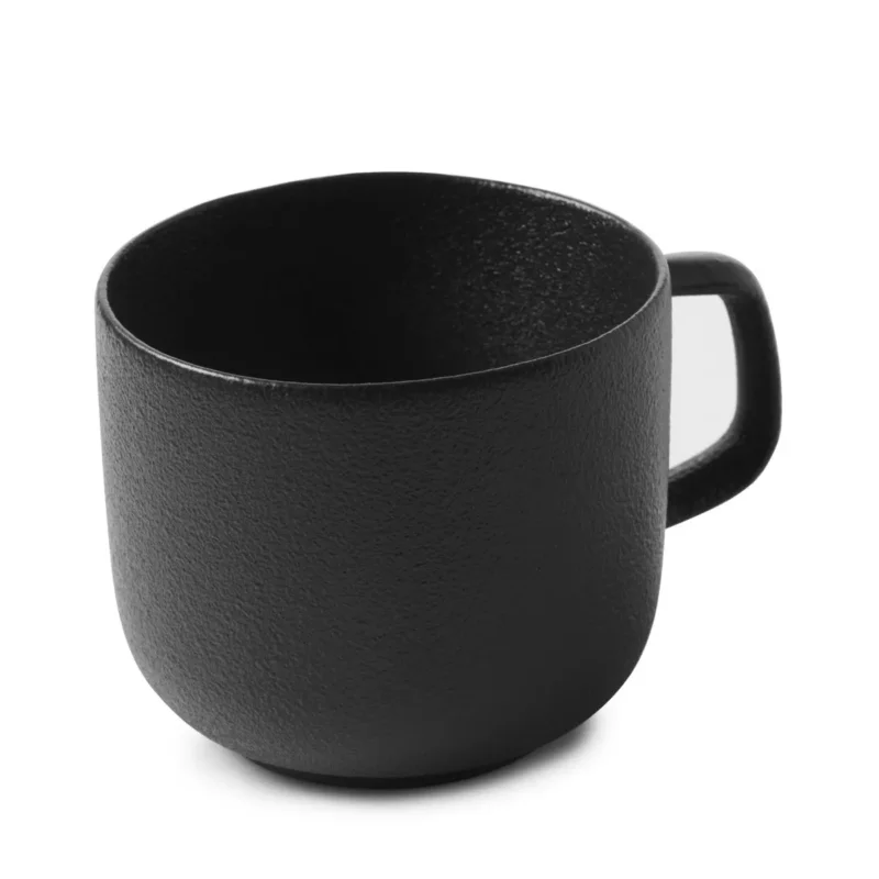 Offre Limitée Tasse à expresso rond effet fonte porcelaine culinaire 8 cl Ø 6,5 cm Equinoxe Revol