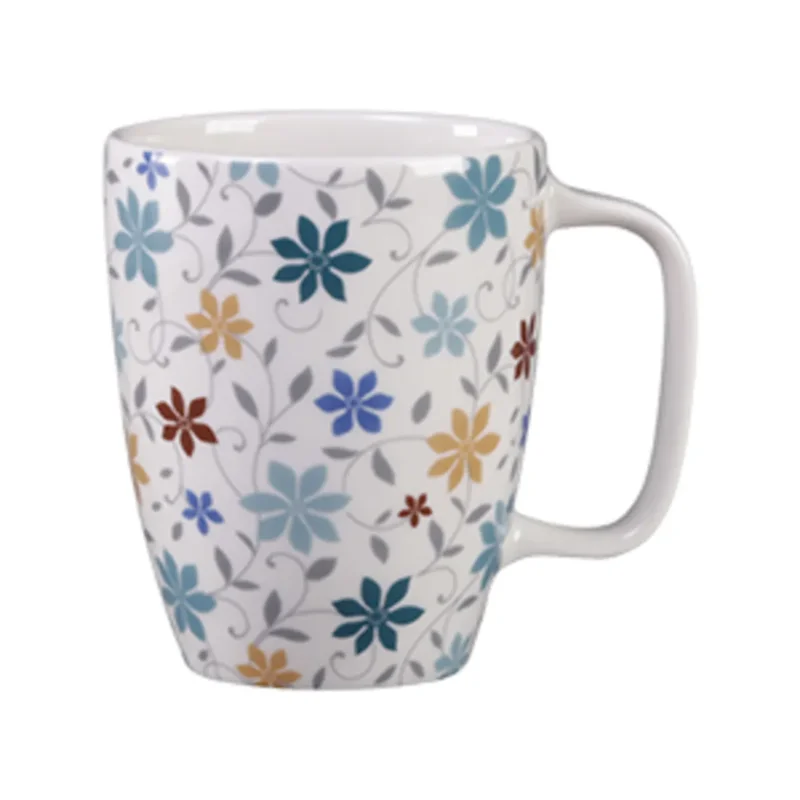 Mug blanc porcelaine vitrifiée Ø 8 cm Rakstone Ease Décor Summer Rak Offre Du Jour