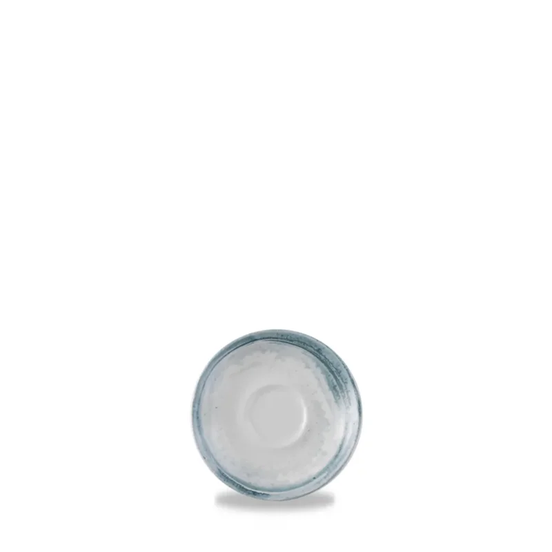 Sous tasse à café rond bleu porcelaine vitrifiée Ø 11,8 cm Finca Limestone Dudson Top Vente