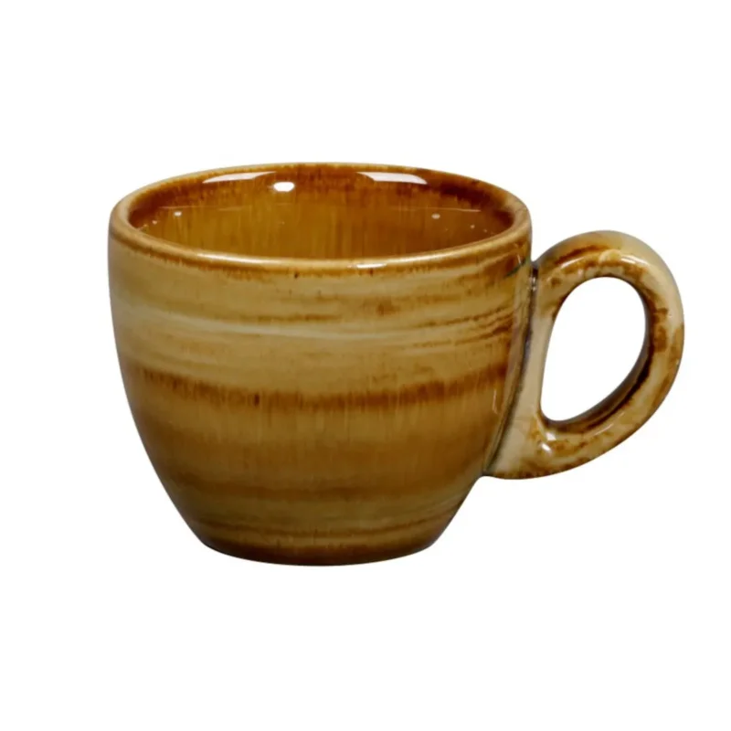 Seulement Aujourd’hui Tasse à expresso Garnet porcelaine vitrifiée 8 cl Ø 6,5 cm Rakstone Spot Rak