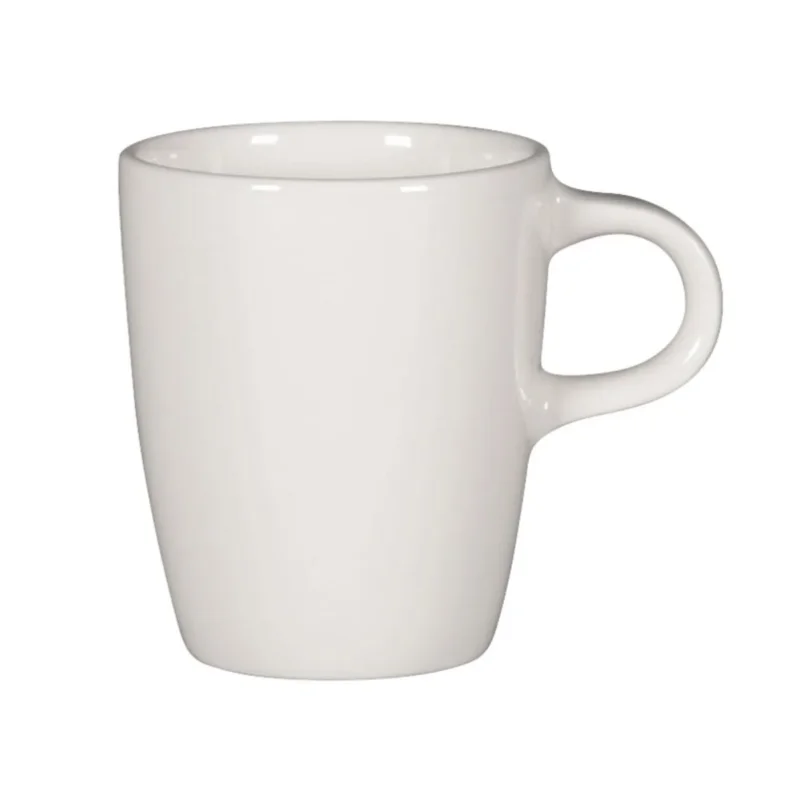 Petit Prix Tasse à expresso rond blanc porcelaine vitrifiée 9 cl Ø 5,8 cm Rakstone Ease Rak