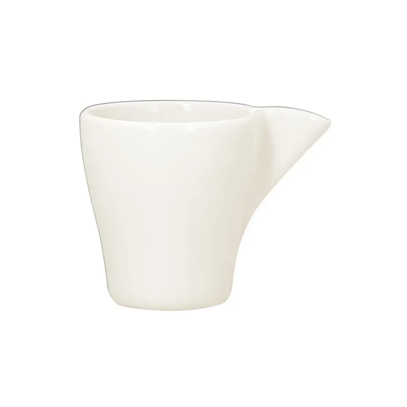 Tasse à expresso ivoire porcelaine vitrifiée 7 cl Ø 6 cm Swirls Rak Soldes