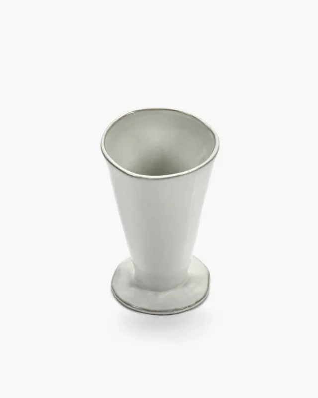 Gobelet rond écru grès émaillé Ø 8,5 cm La Mère Serax Commander Vite