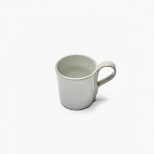 Prix Choc Tasse à café rond écru grès émaillé 13 cl 10 cm La Mère Serax