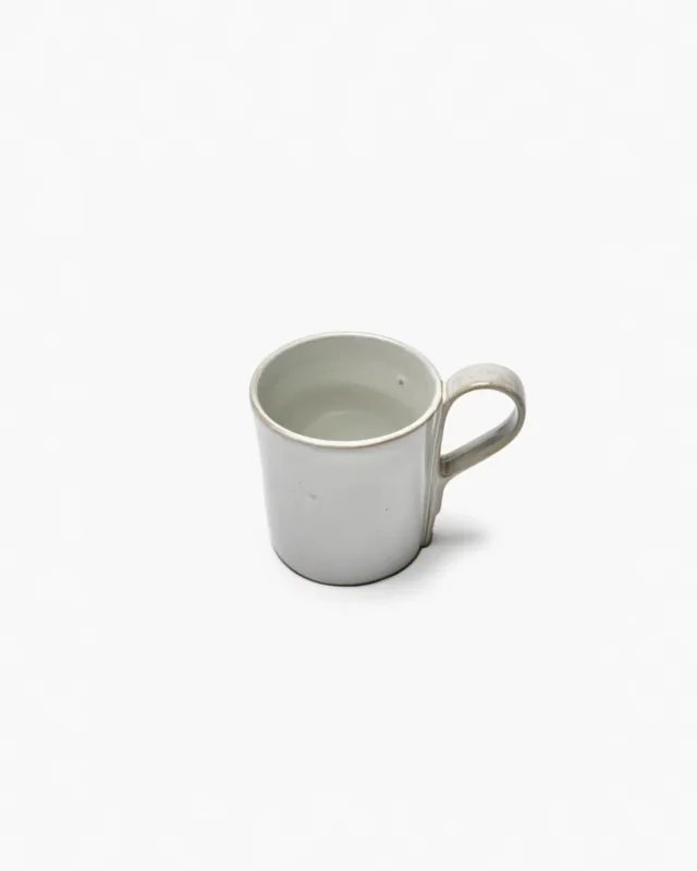 Prix Choc Tasse à café rond écru grès émaillé 13 cl 10 cm La Mère Serax