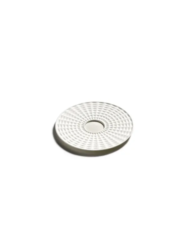 Offre Limitée Sous tasse à café rond blanc porcelaine bone china Ø 13,8 cm Nido Serax