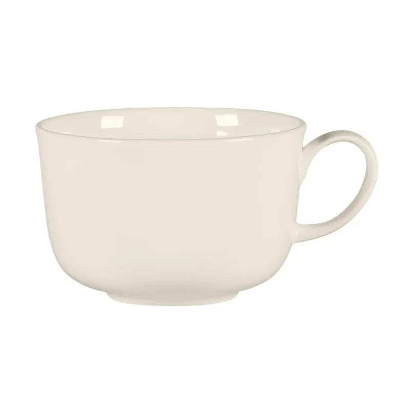Tasse à café rond blanc porcelaine bone china 19,8 cl Ø 8,8 cm Bravura Rak Prix Promo