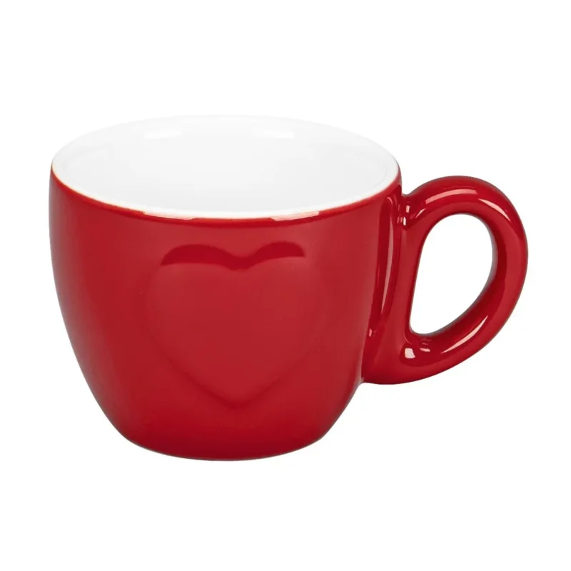 Tasse à expresso rouge porcelaine 9 cl Ø 6,7 cmCliché Rak Acheter Direct